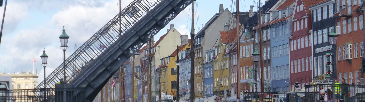 Brückenzug in Kopenhagen